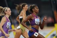 Raevyn Rogers at Day 7 - World Athletics Championships Budapest 2023